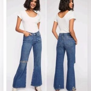 We The Free Heritage Relaxed Flare Jeans - Medium Wash 26/31